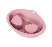 Nail Soaking Bowl, Remover Soak Off Tray, Professional Quality, Non Slip Flessibile Material, Compact Medium Size, Eccellente per Salone, Home Use, Travel Manicure e Pedicure Care
