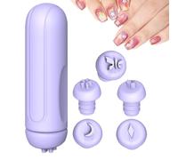 Nail Stamp, Silicone Stamping Tip, Portatile Set Tool With Different Artistic Patterns, Creative Stamping Kit For Women, Girls, Home Nail Design, Salon Use
