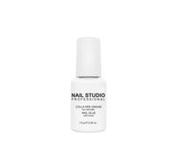Nail Studio Professional, Colla per Unghie con Pennello, Garantisce Rapida Adesione della Tip all'Unghia Naturale, Colla per Unghie Resistente, 7.5 gr