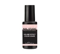 Nail Studio, Volume Effect Color&Base, Colore 05 Glitter Peach, Base Volumizzante e Livellante per Unghie Colorata, Base Smalto Semipermanente per Mani e Piedi, Adatta per Piccoli Allungamenti, 10 ml