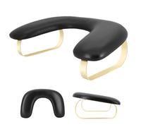 Nail Tech Arm Rest, Professional Nail Arm Rest For Techs, PU Leather U-Shaped Hand Rest Cushion, Removable Nail Desk Support Pillow, Ergonomic Hand Rest For Nails Manicure And Pedicure