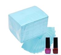 Nail Tech - Asciugamani di carta, 50 nail tech, usa e getta, tovaglie, nail tech, tamponi assorbenti 'acqua, tappetini per unghie, tappetino per manicure, taglia M