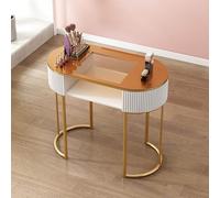 Nail Tech Scrivania con cassetti e mobiletto - Postazione di lavoro in legno per manicure professionale - ideale per salone e uso domestico