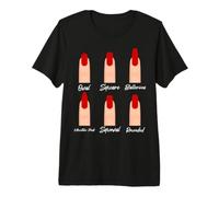 Nail Tech Techniques Nail Boss Nail Polish Art Nail Shapes Maglietta Premium