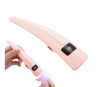 Nail UV Light | Lampada UV per manicure | Lampada per manicure a batteria portatile con schermo di visualizzazione | Macchina per la terapia della luce ad asciugatura rapida | Strumenti per pedicure