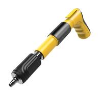 Nail Wall Fastening Tool - Small Ceiling Cement Wall Nailer, Low Noise Power Driver, High Pressure Manual Trigger, Steel Concrete, Construction Equipment, Yellow Handheld Unit For Pipeline Home