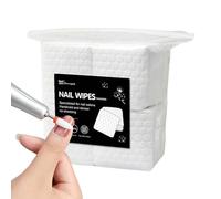 Nail Wipes, Polish Remover Cloth, Absorbent Cleanup Tissues, Free Grooming Tool, Skin Friendly Hygiene Fabric, Cosmetic Kit, Thin Paper for Manicure
