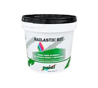Nailastic Bit Guaina Liquida Impermeabilizzante, Resine Polimeriche, Nera, 5kg