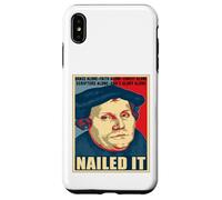 Nailed It Giorno della Riforma Protestante Martin Luterano Custodia per iPhone XS Max