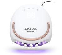 NAILGIRLS Lampada UV a LED, lampada UV per unghie in gel, lampada per unghie, 10, 30, 60, timer 90s, lampada UV per unghie, sensore a infrarossi automatico, adatto per manicure e pedicure, regalo per