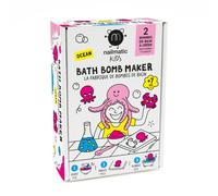 Nailmatic Kids Bath Bomb Maker Ocean - Fai da te per bambini - Naturali - Kit bombe da bagno da fabbricare, laboratorio bomba da bagno, attività manuale per ragazza e ragazzo