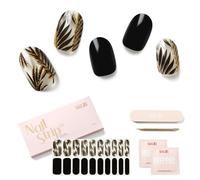 Nailog Adesivi Per Unghie - Kit Starter 20pcs, Strisce Smalto UV/LED Autoadesive, Stickers Per Unghie in Gel