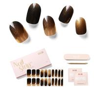NAILOG Pellicola per Unghie in Gel Semi-Indurita，20 Pcs Adesivi e Decalcomanie per Unghie, Nail Art Stickers Adesivo Smalto per Unghie Manicure per Donne Ragazze (Flashlight)
