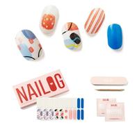 NAILOG Pellicola per Unghie in Gel Semi-Indurita, 20 Pcs Adesivi e Decalcomanie per Unghie, Nail Art Stickers Adesivo Smalto per Unghie Manicure per Donne Ragazze, Spring Whimsy