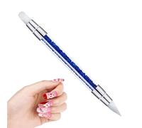 Nails Arts Sculpture Pen - Silicone Naill Art Brush | Strumenti Per Le Delle Unghie | Strumenti Di Salto Per Unghie A Doppia Estremità | Strumento Per Unghie In Silicone Drinestone Naill