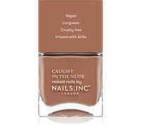 Nails Inc. Caught in the nude smalto per unghie colore Tulum beach 14 ml