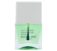 Nails Inc Get Hard - Base Coat rinforzante con biotina, cavoli, spinaci e funghi. Protegge, indurisce e leviga le unghie in una settimana. Non testato sugli animali. Manicure perfetta