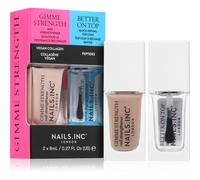 Nails Inc. Gimme Strength & Better On Top set di smalti per unghie