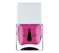 Nails Inc Glowing Out, Glowing My Way, Pink, Shimmer, Glossy, No Chip, Lunga durata, asciugatura rapida, asciugatura all'aria, manicure e pedicure professionale, unghie delle mani e dei piedi, smalto