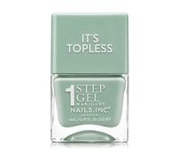Nails Inc Topless Camilla (verde pastello) - Smalto gel senza UV - manicure 1-step con durata fino a 8 giorni - asciugatura rapida, vegano & 21-free - per adulti & bambini - senza base/top coat