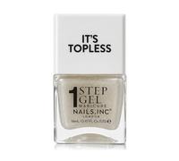 Nails Inc Topless Sydney (bianco perlato) - Smalto gel senza UV - manicure 1-step con ca. 8 giorni di durata - asciugatura rapida, vegano & 21-free - per adulti & bambini - senza base/top coat
