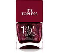 Nails Inc. It’s Topless gel smalto per un effetto lunga durata colore Scarlett 14 ml