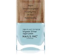 Nails Inc. Plant Power smalto per unghie lunga tenuta colore Sky's My Limit 14 ml