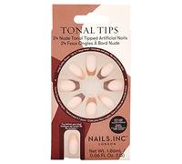 Nails.INC Tonal Tips 24 unghie finte con punta tono su tono nude