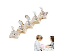 Nails Stand - Portable Nails Display Practices, Professional Artificial Storage for Salon Makeup Enthusiast Beginner Practice Display, nnail arrt Practice Display