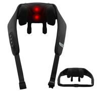 NAIPO 3D Massaggiatore per Cervicale Collo Spalle Testa e Schiena Riscaldato