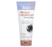NAIR - Crema Depilatoria Gambe Sublimes Rituale Minerale, Argilla 100% di Origine Naturale & Estratto di Carbone, Formula 3 in 1, 180 ml