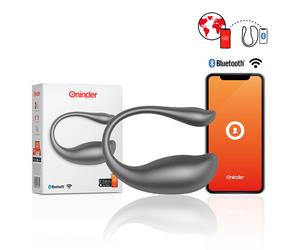 NAIROBI UOVO VIBRANTE NERO CON APP GRATUITA ONINDER, Poids 0.258 Kg, Colore Nero