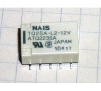 NAIS TQ2SA-L2-12V Relè bistabile a doppia bobina SMD 12Vdc (ATQ223SA)- 100 pezzi