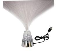 Naisicatar Lampada in Fibra Ottica Che Cambia Colore a LED Luce Umore la Luce Rilassante con Cavo USB per la Decorazione per la casa della Camera da Letto per Bambini (Nessuna Batteria)