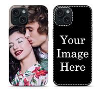 Naispanda Cover Personalizzata per Apple iPhone 17, 16, 15, 14, 13, 12, 11, Pro, Max, XR, XS, X,8, 7, 6 Personalizzato con Foto Testi Disegni, Custodia personalizzata in tpu