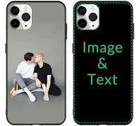 Naispanda Cover Personalizzata per Apple iPhone 17, 16, 15, 14, 13, 12, 11, Pro, Max, XR, XS, X,8, 7, 6 Personalizzato con Foto Testi Disegni, Custodia personalizzata in tpu