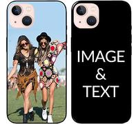 Naispanda Cover Personalizzata per Apple iPhone 17, 16, 15, 14, 13, 12, 11, Pro, Max, XR, XS, X,8, 7, 6 Personalizzato con Foto Testi Disegni, Custodia personalizzata in tpu