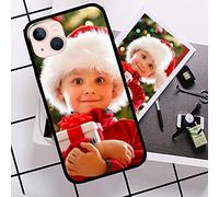 Naispanda Cover Personalizzata per Apple iPhone 17, 16, 15, 14, 13, 12, 11, Pro, Max, XR, XS, X,8, 7, 6 Personalizzato con Foto Testi Disegni, Custodia personalizzata in tpu