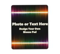 Naispanda Tappetino Mouse Personalizzabile con Foto e Scritta, Tappetino per Mouse personalizzato, per Aggiungere Immagini per Progettare il Proprio Tappetino per Mouse Personalizzato
