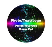 Naispanda Tappetino Mouse Personalizzabile con Foto e Scritta, Tappetino per Mouse personalizzato, per Aggiungere Immagini per Progettare il Proprio Tappetino per Mouse Personalizzato