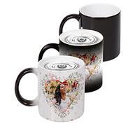 Naispanda Tazza Magica Personalizzata,Tazza Cambia Colore Tazza Magica Unicorno Nome della Tazza per Personalizzare Regalo di Compleanno Personalizzato A Personalizzare