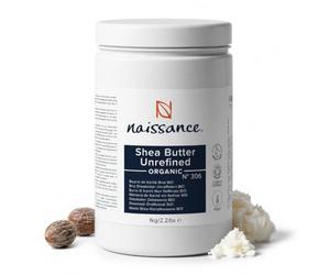 Naissance Burro di Karitè Grezzo Non Raffinato Bio (No. 306) - 1kg - Puro e Naturale - per Capelli, Corpo, Pelle, Piedi e Cosmetico