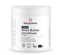 Naissance Burro di Karitè Grezzo Non Raffinato Bio (no. 306) - 500g - Puro, Naturale, Certificato Biologico, Lavorato a Mano, Vegan e Senza Profumo - Prodotto Eticamente e Sostenibile in Ghana