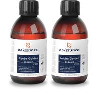 Naissance Olio di Jojoba d’Oro Biologico (No. 233) - 225ml - per Capelli, Viso, Corpo, Barba, Unghie, Ciglia (Confezione da 2)