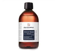 Naissance Olio di Mandorle Dolci BIO (No. 215) - 450ml - per l’Aromaterapia, Massagio, Corpo, Viso, Labbra, Capelli, Pelle, Barba e Cuticole