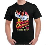 NAIYOUFABING Coming To America Mens T-Shirt Randy Watson And The Sexual Chocolate World Tour 88 Black M