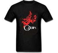 NAIYOUFABING Goblin Band Legend Logo Tee O Neck Menhirt Black M