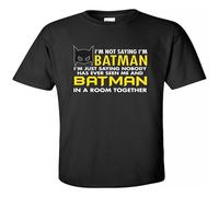 NAIYOUFABING I'm Not Saying I'm I'm Just Saying Nobody Funny T Shirt Black XXL