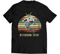 NAIYOUFABING Never Ending Story T Shirt Black XXL