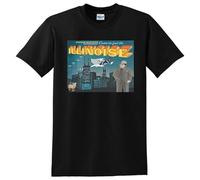 NAIYOUFABING Short Sleeve?Sufjan Stevens T Shirt Illinoise?Shirt Top Sweatshirt Black 3XL